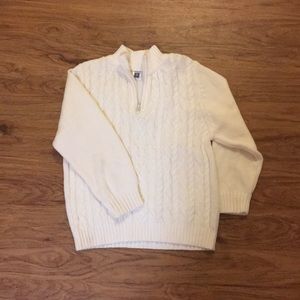 Ivory Cable Knit Sweater